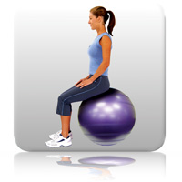 mediBall Classic 55cm - Purple